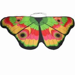 Colorful Butterfly Wings Shawl Poncho Scarf Ladies Fairy Cosplay Performance Accessories Shawl