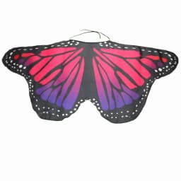 Colorful Butterfly Wings Shawl Poncho Scarf Ladies Fairy Cosplay Performance Accessories Shawl