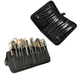 Women Foldable Makeup Brush Bag Organizer Female Travel Cosmetic Toiletry Case for Beauty Tools Wash Accessories Pouch