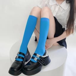 Women Knee High Socks Tube Socks Colorful Knee High Stockings Tube Socks