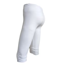 Elastic High Waist Sporty Women Clothing Skinny Pants Elastic Quick Dry 3/4 Sports Leggings Short Trousers Casual Solid Summer