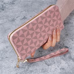 Cross-Border 2024 Spring New Men's and Women's Long Wallet Fashion Capacity Printing Coin Clutch Wallet Card Holder