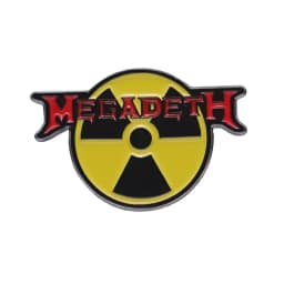 New English Letters And Radioactive Sign Enamel Brooch Pins Trendy Alloy Metal Badge Corsage Lapel Pin Accessories Souvenirs