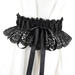 New Lace Tie Corset Wide Slimming Body Belts for Women Elastic High Waist Strap Stretch Shaping Girdle Cummerbands
