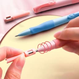 Grip Posture Correction Automatic Pencil 0.5/0.7/0.9/2.0mm Comes With Sharpener Mechanical Pencil 2B Lead Movable Pencil