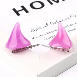 New Fashion Girls Stereo Devil Horns Ears Hairpins Trendy Cat Ear Hair Clip Children Baby Kids Hair Accessories Headband