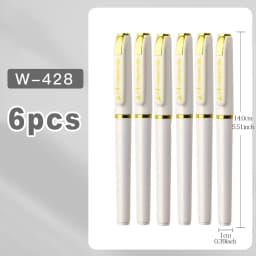 3/6/12pcs High-End Multi-Color Gel Pen -0.7mm Tip, Fast Drying, Smooth Writing, High-Quality Ink, for School and Office Use