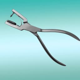 AG 1set Dental Forceps Matrix Band Forming Clip Matrices Pliers Sectional Contoured Stainless Steel Orthodontic Plier Lab