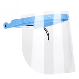 10pcs Dental Protective Face Dental Face Shield 1 Shelf 10Pcs Detachable Face Shield Anti-Fog Dustproof Replacement Covers