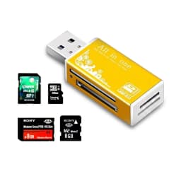 2-in-1 Multi Functional USB 3.0 Card ReaderMiniSD TFMemoryCardReaderUSBFlashDrive CardreaderAdapter For PCLaptops Accessories