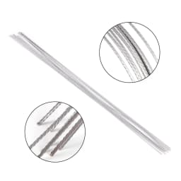 AG 10Pcs/Pack Dental Orthodontic Stainless Steel Lingual Retainer Wire 150MM Flat Straight Twist Wires Dentistry Materials