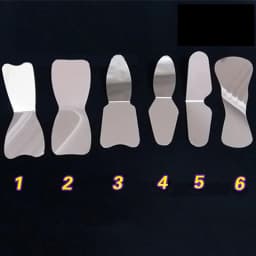 1pc Dental Folding stainless steel Reflector Orthodontic Fold Mirrors Double Sided Photography Reflector Dentist Mirror clinic