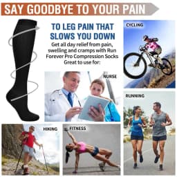 1 Pair Compression Socks Women Support Socks Varicose Veins Exercise Bikes Basketball Pregnancy Edema Medical Nurse Socks S-XXL