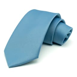 EASTEPIC 8 cm Sage Green Quality Polyester Tie for Men Classic Neckwear Men's Accessory Solid Color Hot Pink Business Conference