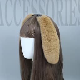Funny Upright or Lop-ear Plush Bunny Ear Hair Hoops Women Girl Headband Cosplay Costume Accessories Party Headgear for Christmas