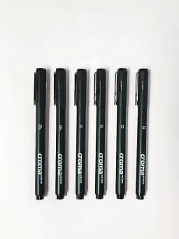 Pigment Liner Pigma Pen 0.1mm/0.03mm/0.05mm/0.5mm/1mm Different Tip Black Fineliner for Sketching Drawing Micron Ink Marker Pen