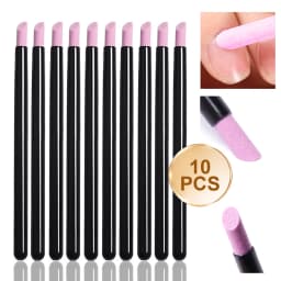 Quartz Stone Scrub Nail File Rods Cuticle Remover Dead Skin Remover Perfect Gift Lightweight Portable Handy Use Manicure Tools