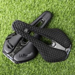 RYET 3D Printed Bicycle Saddle Ultralight Carbon Saddle 135/143mm 105g Bike Saddle for MTB Gravel Road Bike Seat Cycling Parts