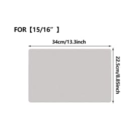 Microfiber Keyboard Dust Cover for MacBook Pro 15-16 inch Air 15 Dustproof Protective Cloth Ultra Thin Waterproof Keyboard Prote
