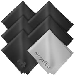 MagiicFiber Microfiber Cleaning Cloths, High Density Non-Streaking Wipes, Soft and Efficient Premium Cleaning Cloths