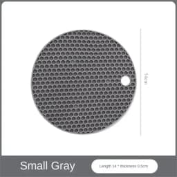 Table Mat Tool Multifunctional Kitchen Silicone Tableware Mat, Round Anti Slip Coffee Cup Coaster, Pot Holder