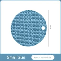 Table Mat Tool Multifunctional Kitchen Silicone Tableware Mat, Round Anti Slip Coffee Cup Coaster, Pot Holder