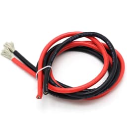 10 Meter/Lot High Quality Wire Silicone 10 12 14 16 18 20 22 24 26 28 30 AWG 5m Red and 5m Black Color