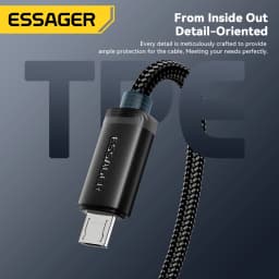 Essager Micro USB Cable Fast Charging Data Cable For Xiaomi Realme Huawei OPPO Samsung Mobile Phone Charger Cord USB Micro Wire