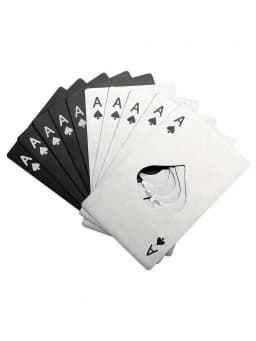 Stainless Steel Spades A Winemaker Bottle Opener Playing Cards Bottle Opener Credit Card Beer Bottle Opener