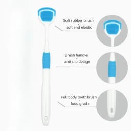 1Pc Tongue Scraper, Reduce Bad Breath For Oral Care, Tongue Cleaners,Tongue Cleaning Tools For Adults