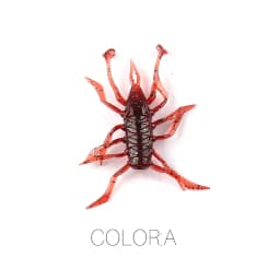 2023 Supercontinent 12Pcs/lot water spider Silicone Lures Worm 38mm/1.42g Fishing Lures Attractive Shrimp odor salt Wobbler