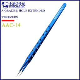 MECHANIC AAC-14 Hollow Heat-Dissipating Tweezers Lengthened Thickened High Hardness Tweezers For Mobile Phone Repair Tweezer