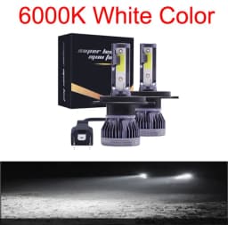 2Pcs LED H4 Car Headlight Bulbs H1 H7 H8 H9 H11 Headlamps Kit 9005 HB3 9006 HB4 Auto Driving Running Led Lamp 6000K 12000K