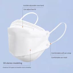 10 Days Delivery! Approved FFP2 Mask Hygienic Safety Dust Respirator Reusable Adult Face Masks FPP2 Mascarillas KN95 Fish Mask