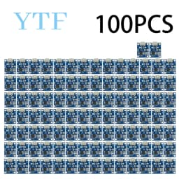 10/100pcs 5V 1A Micro USB 18650 Type-c Lithium Battery Charging Board Charger Module+Protection Dual Functions For TP4056 18650