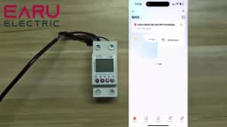 EARU Tuya WiFi Smart Enery Power kWh Meter Monitor Under Over Voltage Current Earth Leakage Protector Time Relay Switch Breaker