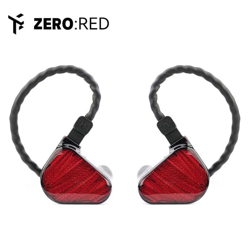 TRUTHEAR X Crinacle ZERO:RED Dual Dynamic Drivers In Ear Headphone with 0.78 2Pin Cable
