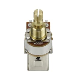 FLEOR 1pc Short Shaft Push-Push Potentiometer Electric Guitar Pot 500K / 250K Choose for Guitar Bass Parts