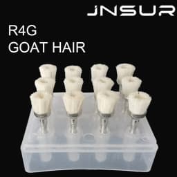 12pcs/box Dental Polisher Kit For Low-Speed Handpiece Dental Composite Kit Dentistry Porcelain/Natural Teeth/Nail Polishing