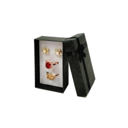 12Pcs/lot Ring Box Necklace Pendant Box Earrings Organizer Jewelry Display Holder Trinket Storage Props Gift Box 5*8*2.5cm