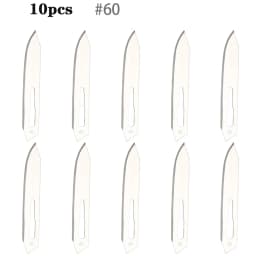 10pcs Knife DIY Wood Carving Fruit Food Scalpel Craft Sculpture Cutting Tool Metal Engraving Blades Knifes Wood Carving Disc