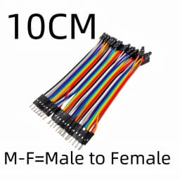 40-120pcs Dupont Line 10CM 20CM 30CM 40Pin Male to Male + Male to Female Female to Female Jumper Wire Dupont Cable for DIY KIT