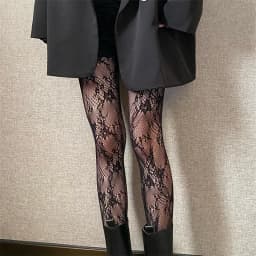 Sexy Black White Lolita Hollowed Lace Mesh Stockings Bottomed Pantyhose Japanese Goth Floral Rattan Tights Hot Classic Leggings