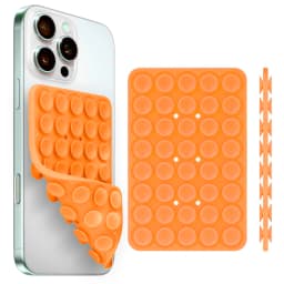 Silicone Suction Cup Phone Holde Multifunctional Fixed Anti-slip Mobile Fixture Double Sided Detachable Phone Rubber Sucker Pad