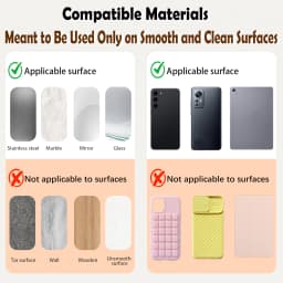 Silicone Suction Cup Phone Holde Multifunctional Fixed Anti-slip Mobile Fixture Double Sided Detachable Phone Rubber Sucker Pad