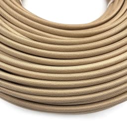 800Deg.C Multi Size Fiberglass Tube HTG Cable Sleeve Soft Chemical Fiber Glass Wire Alkali Free Fiber Braided Insulation Against