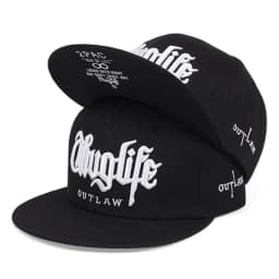 2025 Fashion Fastball CAP Thuglife Embroidery Hiphop Baseball Cap Snapback Hat Adult Outdoor Casual Sun Casual Bone Dropshipping