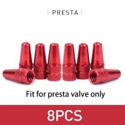 4/8pcs Aluminum Alloy Bicycle Tire FV Valve Cap MTB Road Bike Covered Protector Road MTB Tyre Dustproof Bike Presta Valve