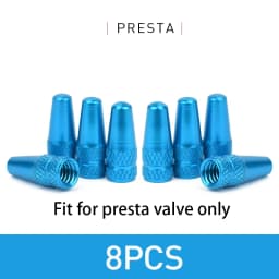 4/8pcs Aluminum Alloy Bicycle Tire FV Valve Cap MTB Road Bike Covered Protector Road MTB Tyre Dustproof Bike Presta Valve
