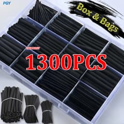 1300/650 Heat-shrink Tubing Thermoresistant Tube Heat Shrink Wrapping Kit Electrical Connection Wire Cable Insulation Sleeving